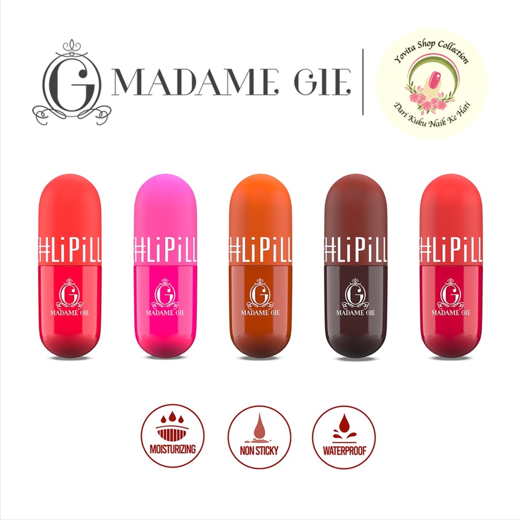 Liptint Madame Gie Madame LiPill | Liptint Serum Plumper Make Up