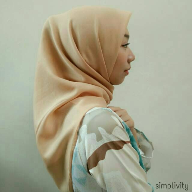Hijab Basic Voal Polos Segiempat Dafanya Scarf
