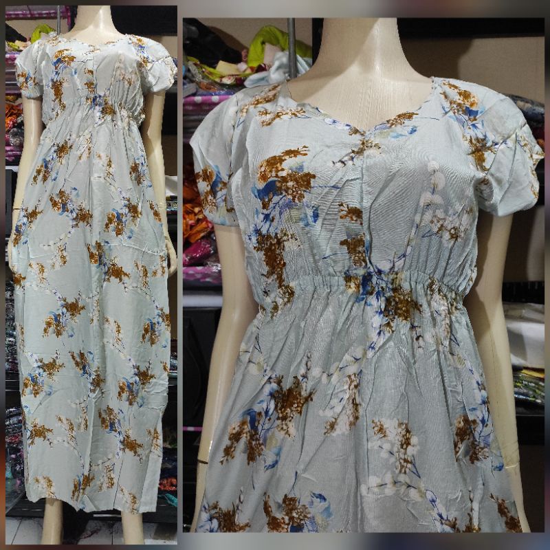 Daster Manohara jumbo panjang bali LD 120 PJ 130-39