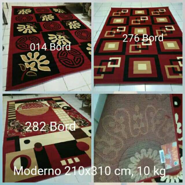 Karpet permadani jumbo moderno 210X310 cm