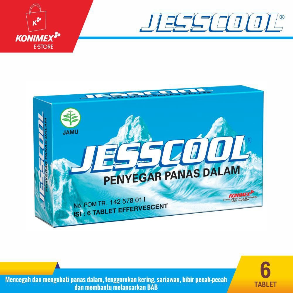 JESSCOOL EFFERVESCENT ISI 6 TABLET