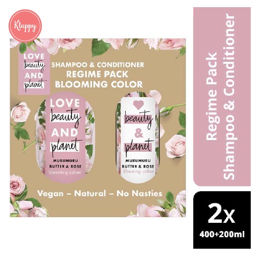 Love Beauty and Planet Vegan Shampoo & Conditioner Regime Pack hadiah kado ulang tahun teman atau pa