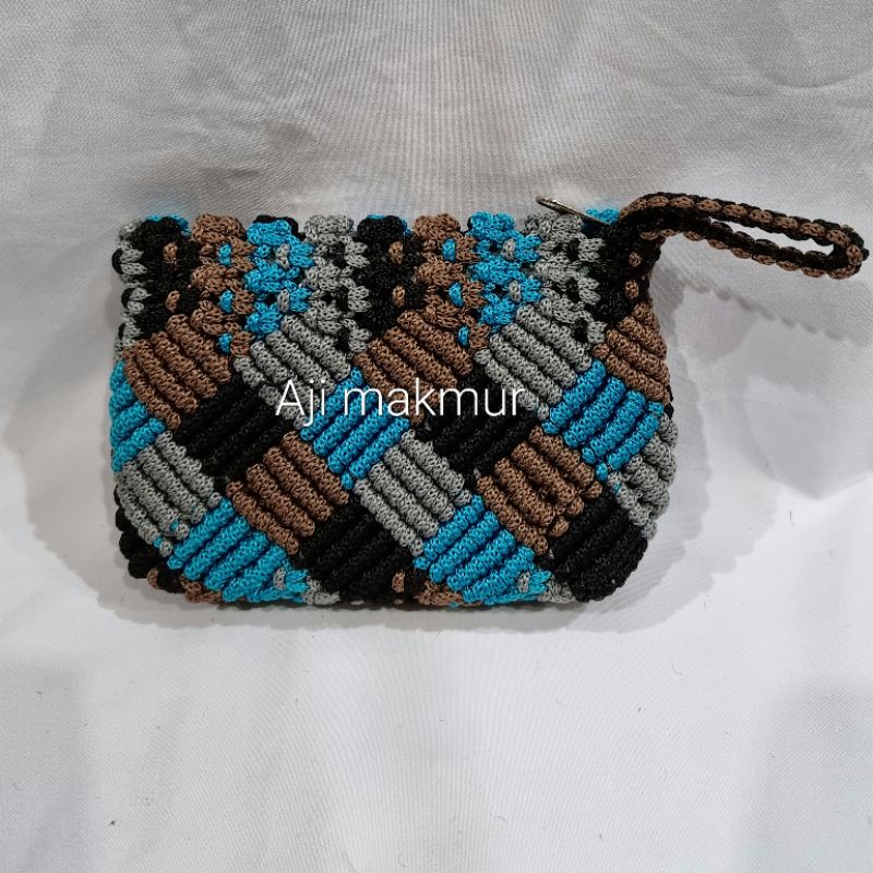 Dompet kur/ Dompet koin rajut/ Dompet koin/ Dompet rajut/ Dompet benang/ Dompet kur/ Grosir dompet/ 