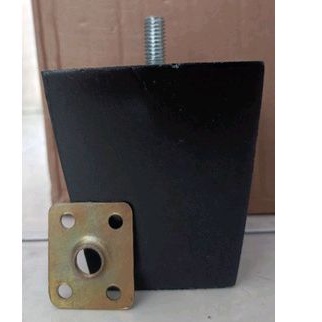 Kaki sofa/kursi viking/piramid kayu 8 cm (free sekrup)