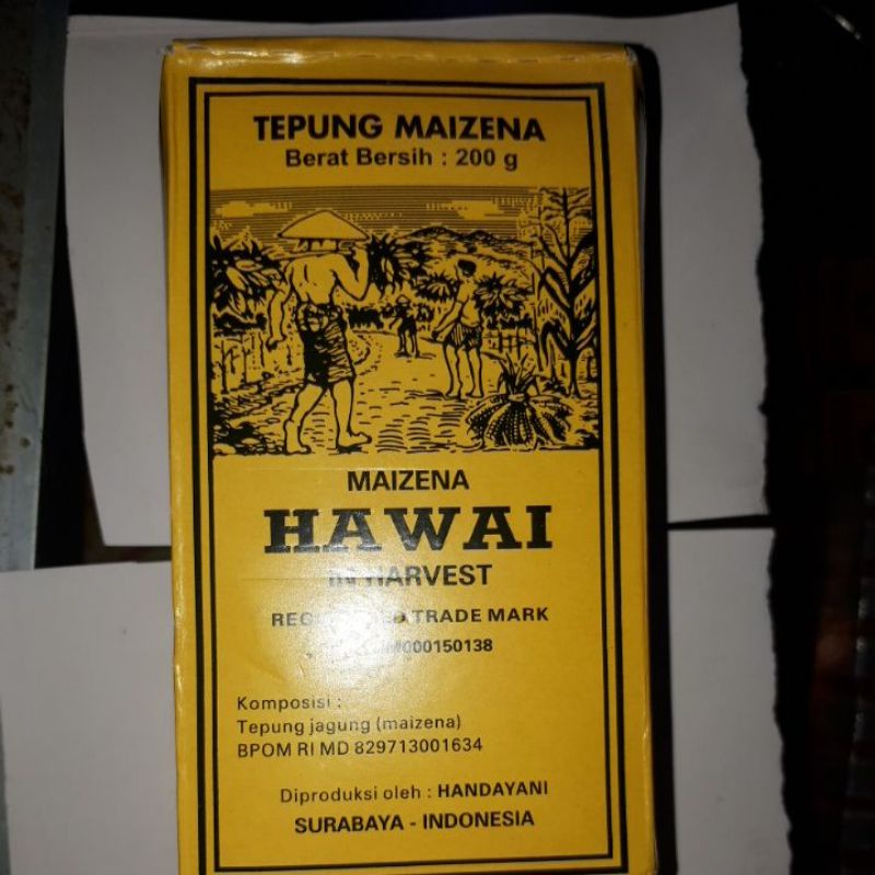 

HAWAI TEPUNG MAIZENA 200GR