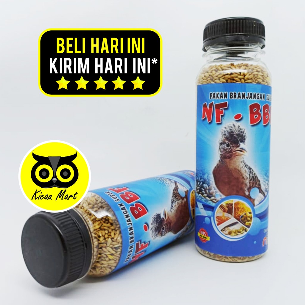 PAKAN MAKANAN HARIAN BURUNG BRANJANGAN BIJI BIJIAN MILLET MILET LARK SUPER NF BBF PKBRSNF