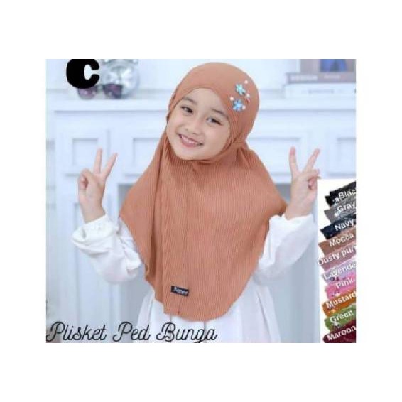HIJAB BERGO PLISKET ANAK