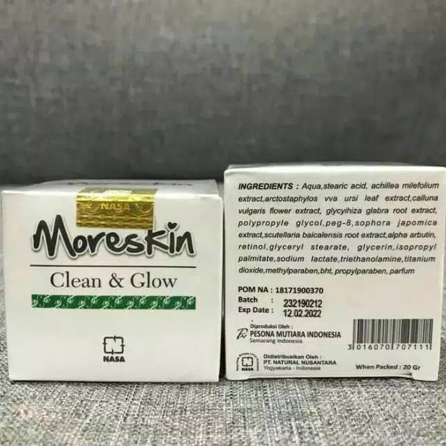 Moreskin Clean and Glow NASA