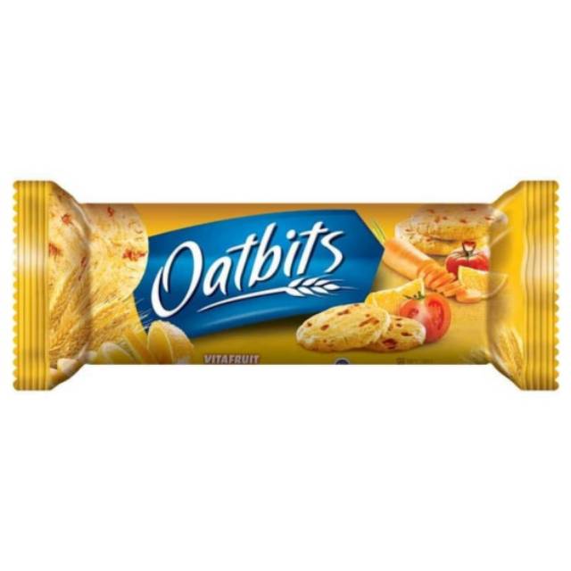 

Biskuit Oatbits Vitafruit Roll 110gr