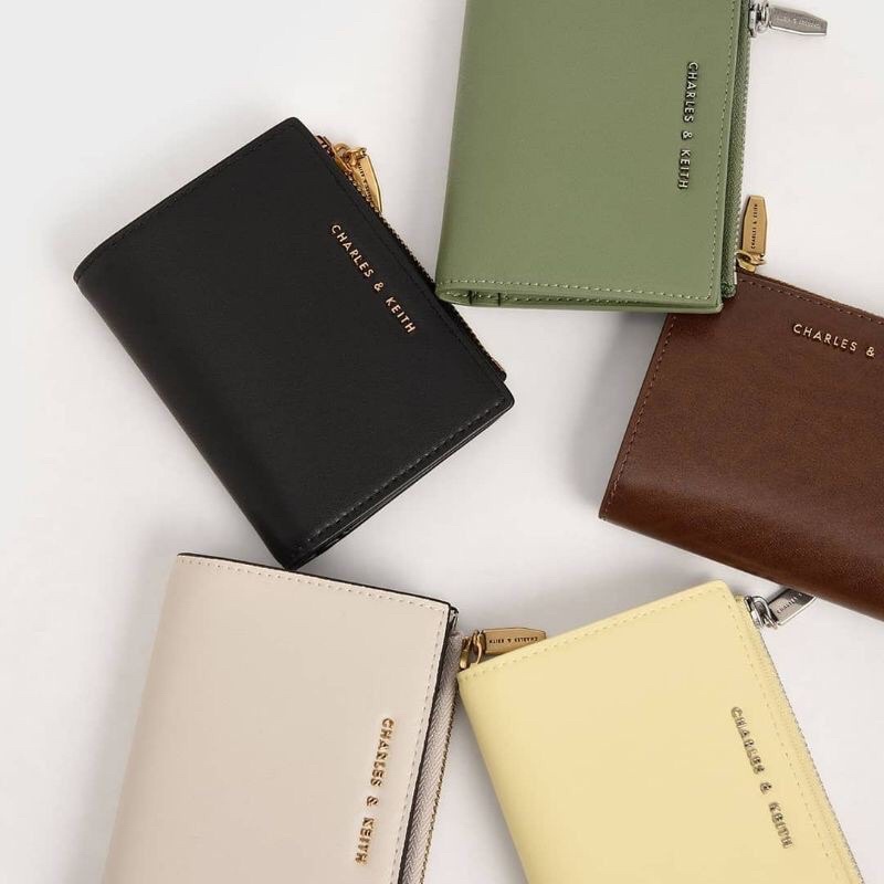 Dompet Kecil Lipat CK Mini Zip Wallet