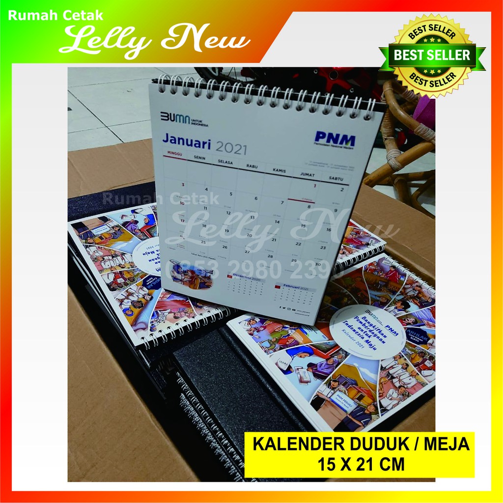 

Kalender Duduk / Kalender Meja (15 x 21 )