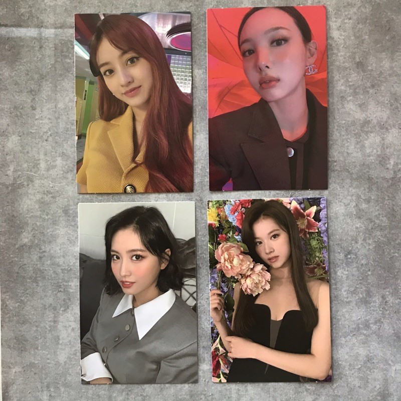 TWICE Eyes Wide Open official photocard - Nayeon Jihyo Momo Sana