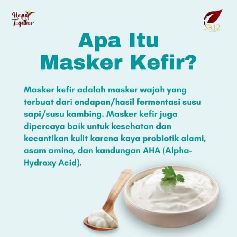 Masker Kefir/Masker Kefir Ettawa SR12