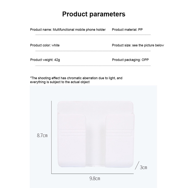 Stand Holder / Dudukan Ponsel / Charger Model Gantung Untuk Dinding / Rumah