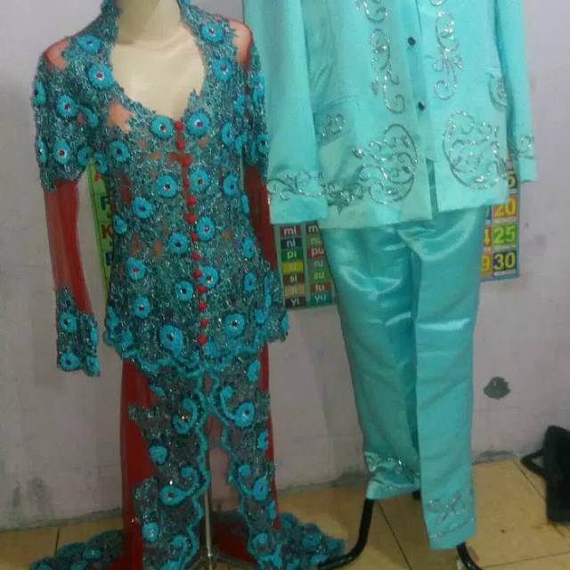 kebaya pengantin couple