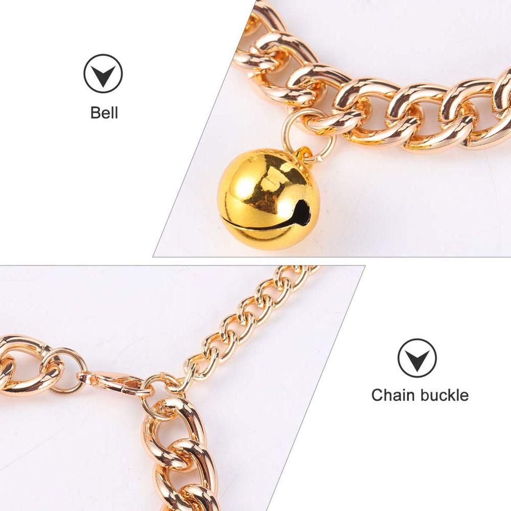 Nickolas1 Kucing Kerah Fashion Premium Aksesori Kucing Aksesori Hewan Peliharaan Anjing Kecil Puppy Pet Chain