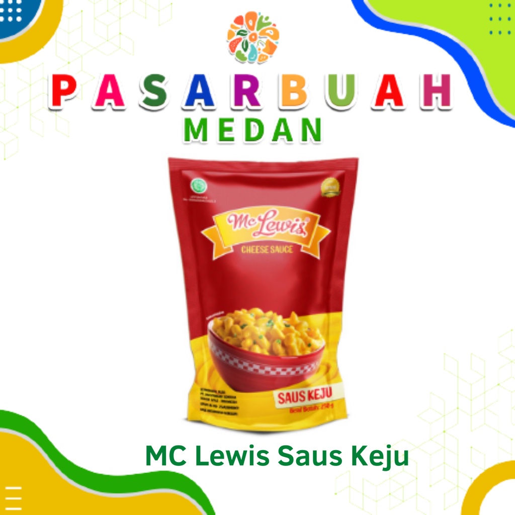 

Distributor Mc Lewis Saus Keju/cheese 250 Gram - Pasar Buah Medan