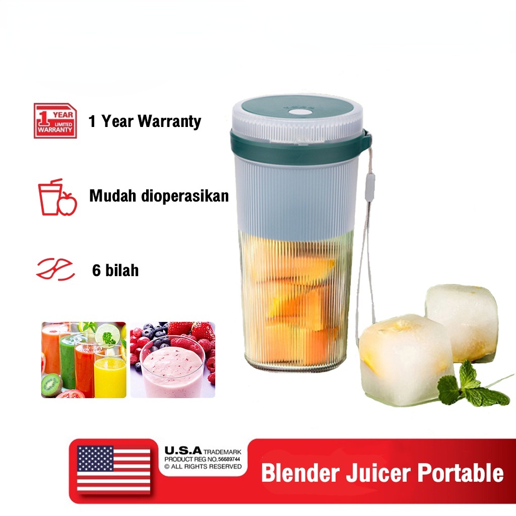 Hand Blender Mini Juicer Cup Portable