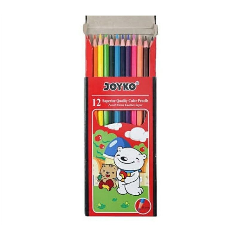 

PENSIL WARNA JOYKO ISI 12 MURAH