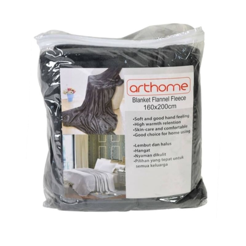 Ace Arthome Selimut Flanel Lembut Selimut Bulu / Blanket Fleece