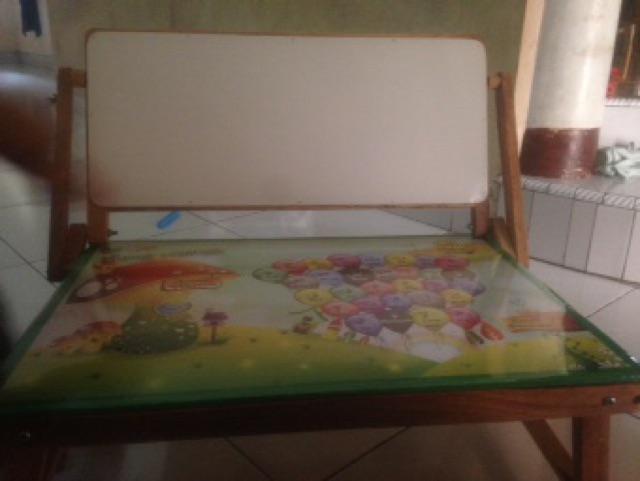 Meja Belajar Lipat Anak Meja Belajar Plus White Board Dengan Karakter Islami