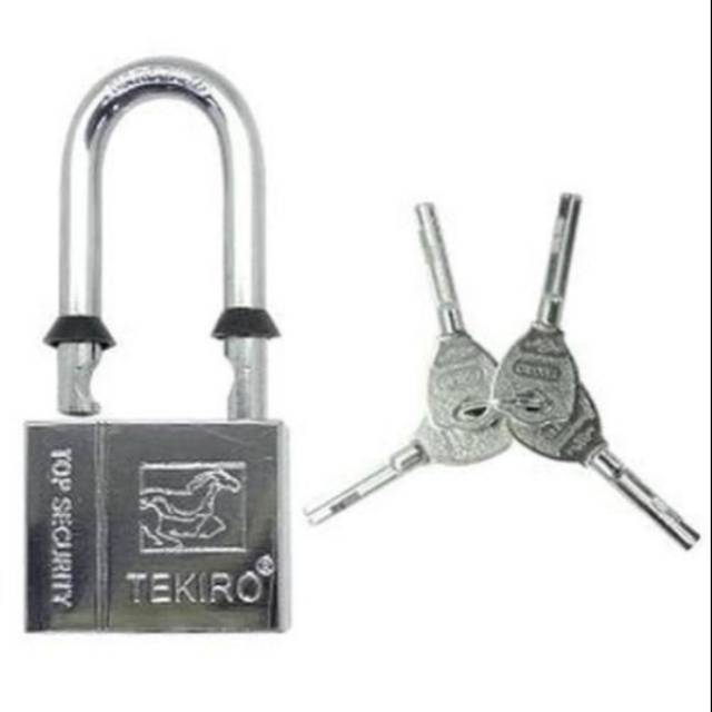 TEKIRO GEMBOK PANJANG 60 MM PADLOCK LONG 60MM