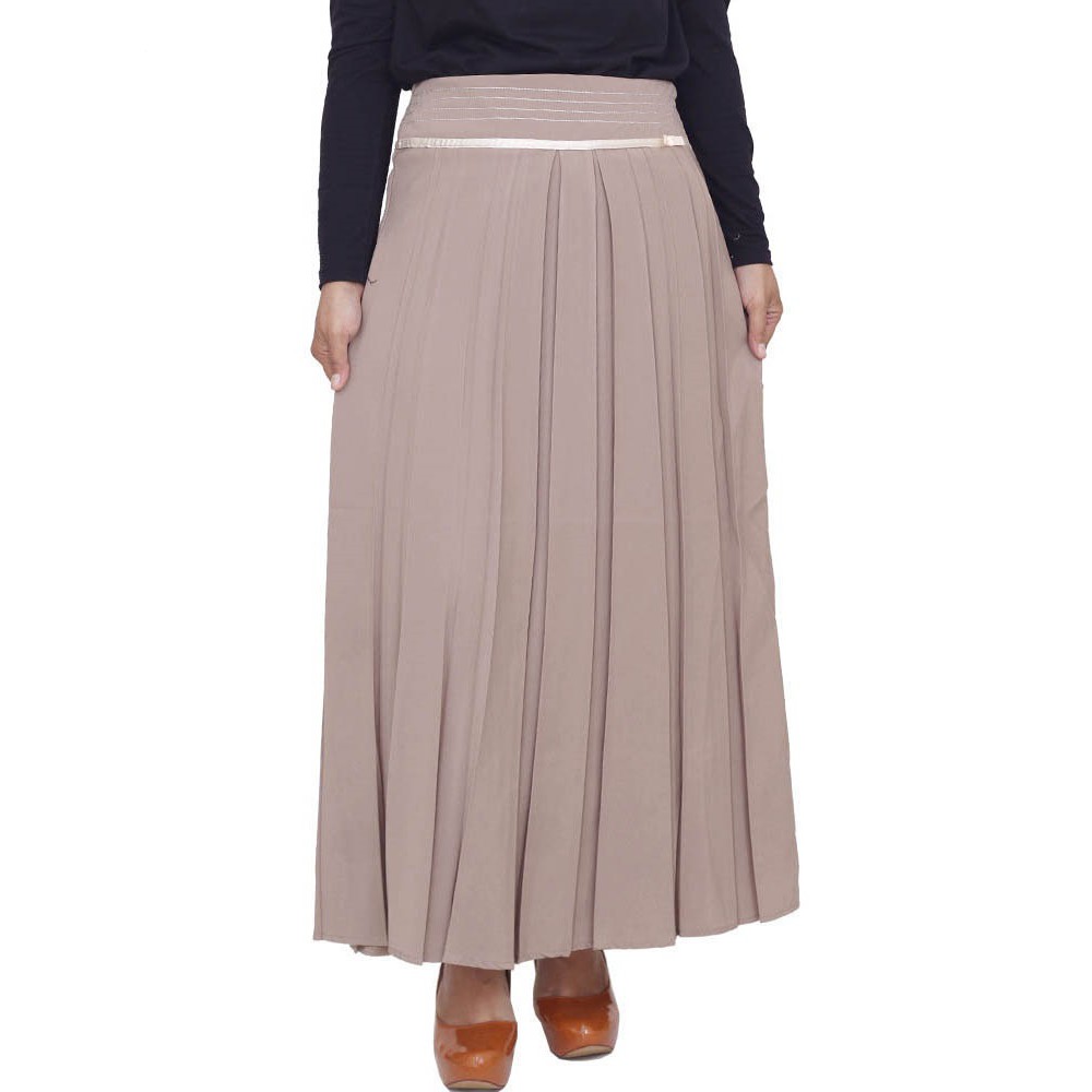 Rok Kantor Wanita - Rok Kerja Panjang - Rok Kerja Plisket - Rok Kantor Panjang - Rok Kerja Formal