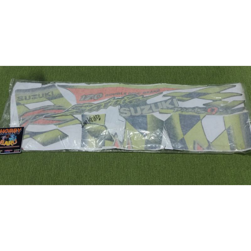 striping Lis stricker sticker satria 2 tak lumba Kenny Roberts original