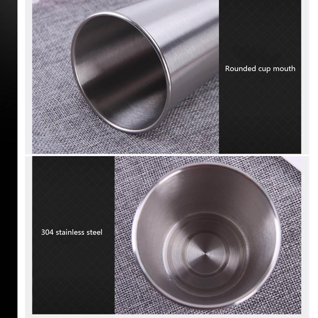 Home2020 Cangkir Minuman Dingin Bahan Stainless Steel 304