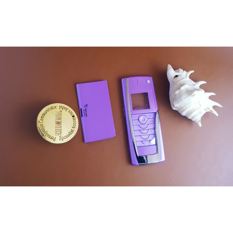 casing nokia 9500 communicator metalik