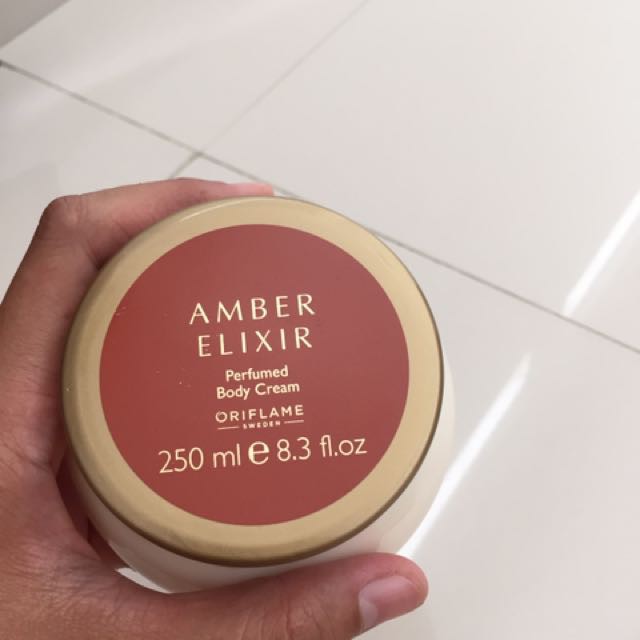 body cream amber elixir