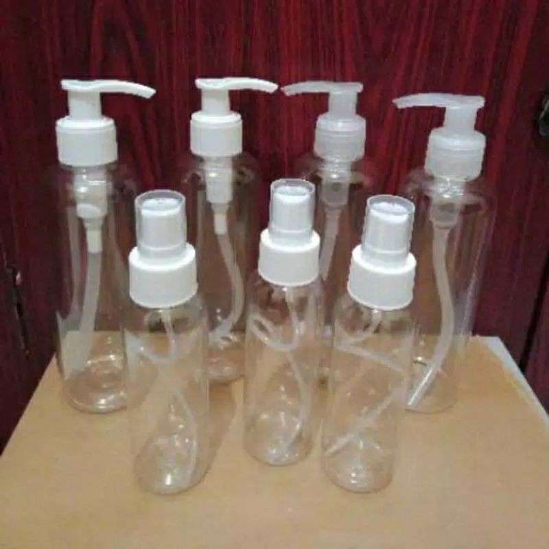 Botol Spray / Pump Kosong ukuran 60ml 100ml