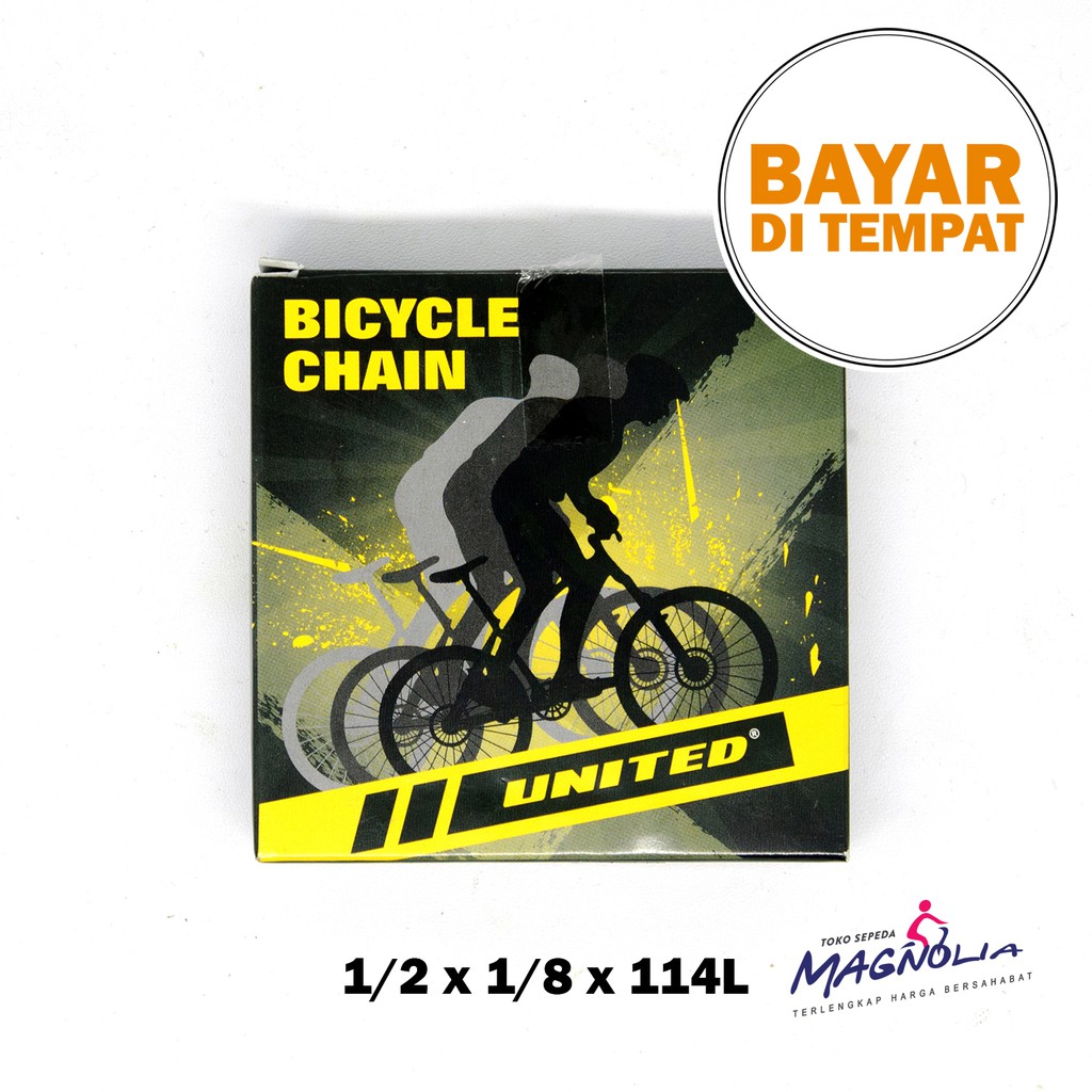 Rante Rantai Sepeda BMX Fixie 114L Merk United