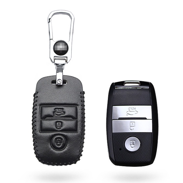 Case Pelindung Remote Kunci Mobil Keyless Bahan Kulit Untuk Forte / Forte Koup