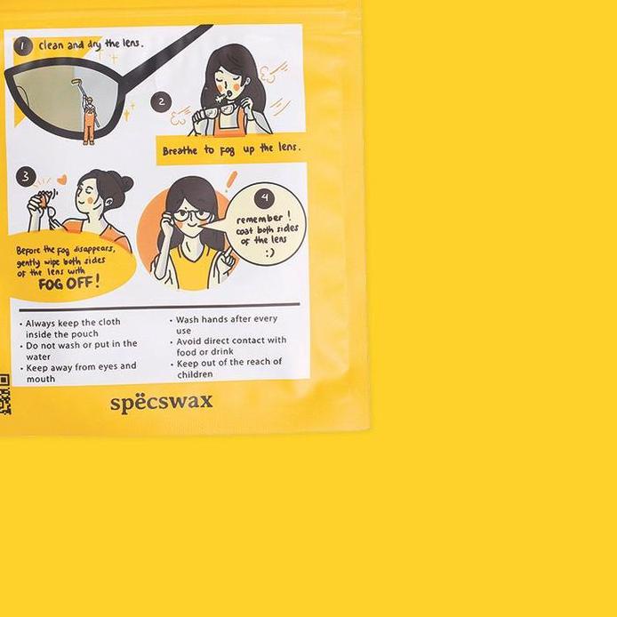 Fog Off - Anti Fog Microfiber Cloth