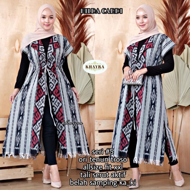 Tenun Troso Jepara Original Tunik Shopee Indonesia