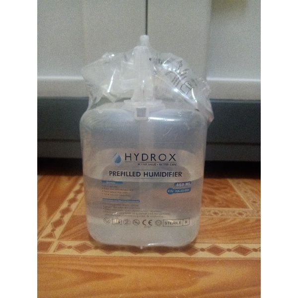 hydrox pre filled humidifier GEA