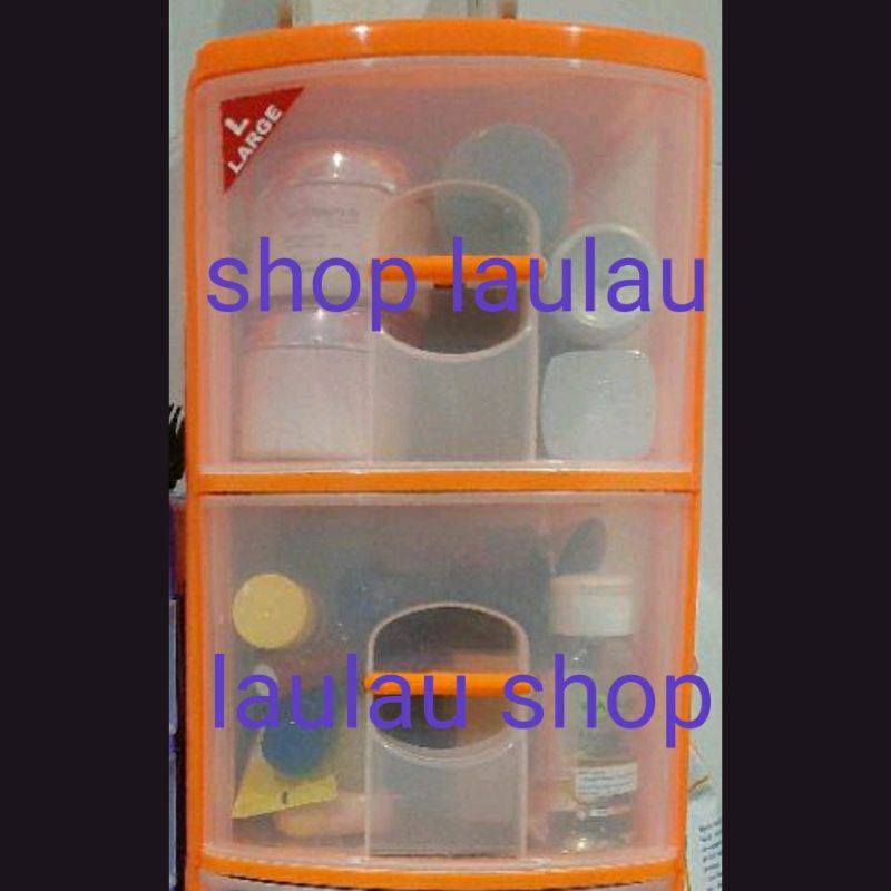 Laci Mini Container Susun 2 Shinpo 344 L2 Box Container CD Serbaguna Kotak Obat P3K Spare Part