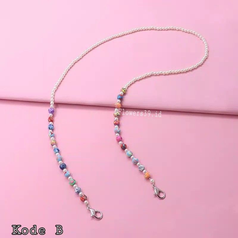 Strap Masker Manik-Manik