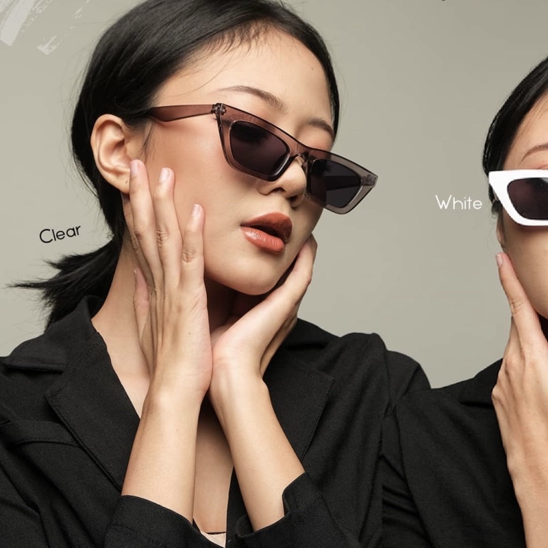 ISANUR97 - Kacamata Hitam Wanita Korean Fashion Kacamata Gaya Wanita Terbaru