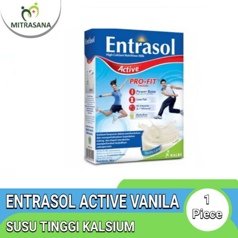 

ENTRASOL ACTIVE VANILA 160GR / 360 GR