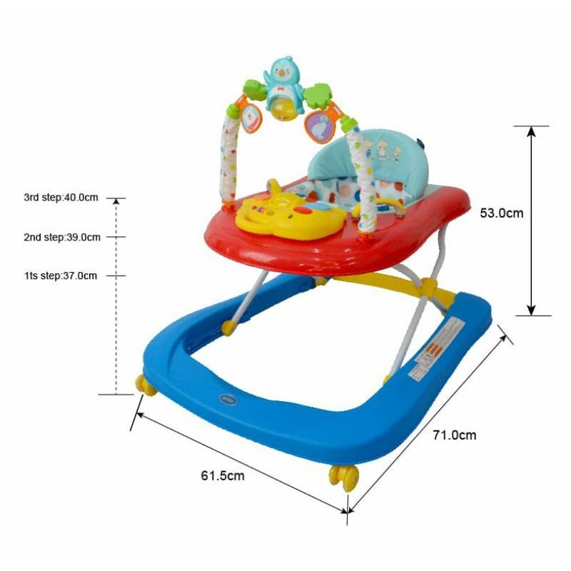 Pliko Baby Walker 2in1 2068
