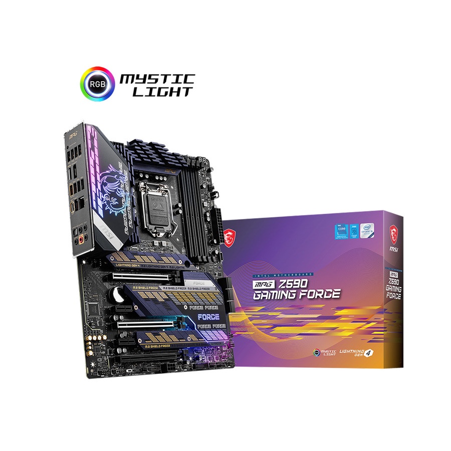 MSI MPG Z590 GAMING FORCE DDR4 11th Gen Intel® LGA 1200 Motherboard