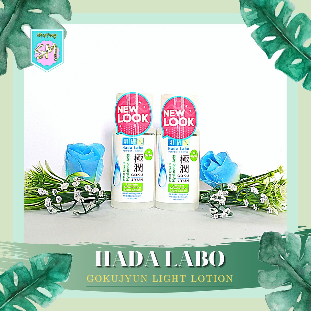 HADA LABO Gokujyun Ultimate Light Lotion 100 ML | Strip Hijau 1pc | Hadalabo Toner Kulit Berminyak