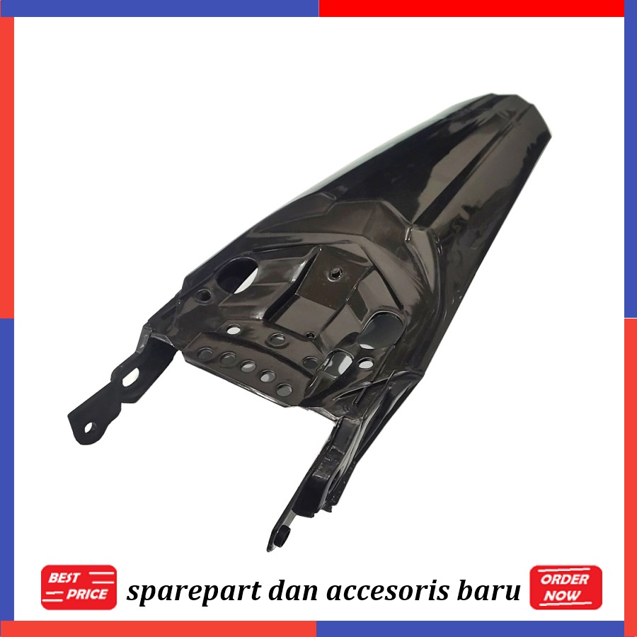 SPAKBOR BELAKANG CRF 150L HITAM AKSESORIS BODY MOTOR