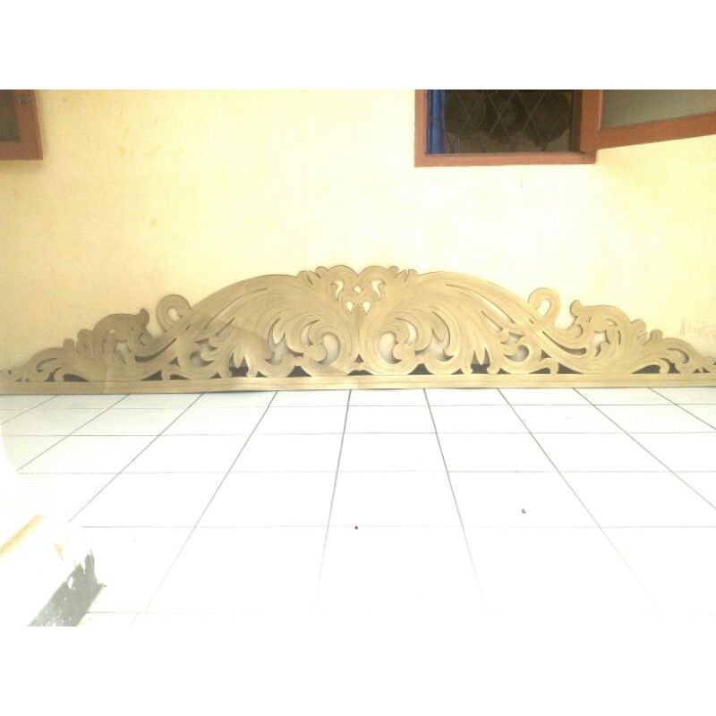 ukiran spon # mahkota dekorasi pelaminan panjang 9m