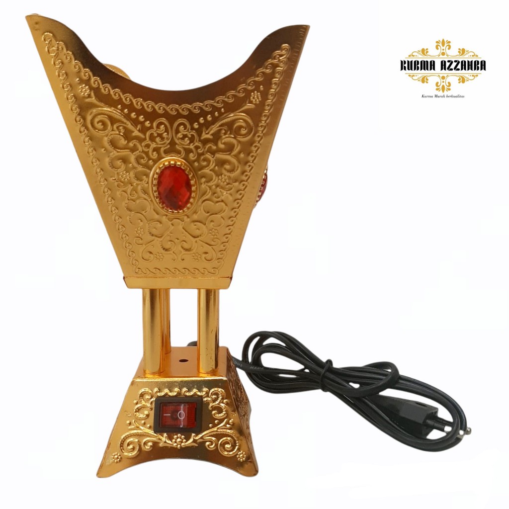 Prapen Elektrik / Incense Burner / Tempat Pembakar Dupa Elektrik Motif Permata