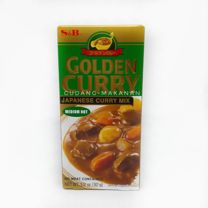 

Flash Sale - S&B Golden Curry 92 Gr - Medium Hot - Standard