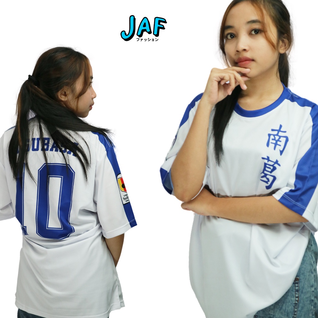 JAF - Jersey Anime Bola Captain Tsubasa Nankatsu Jepang Cosplay Tsubasa Misaki Dewasa