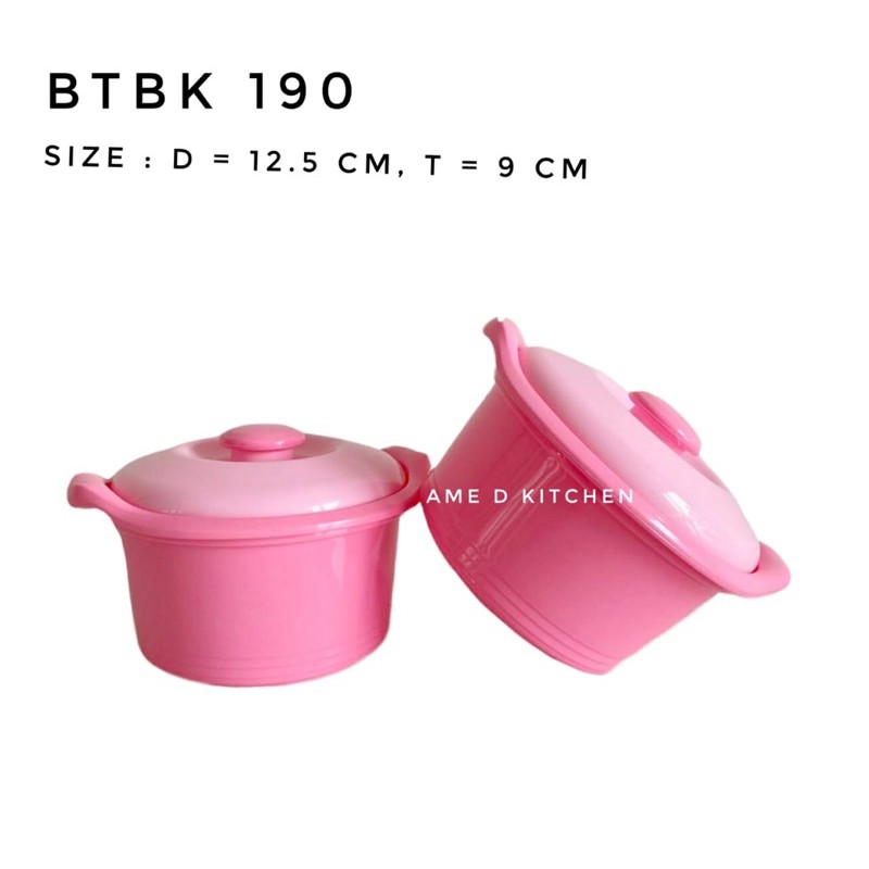 Basi tutup pink kecil isi 2 BTBK 190 golden lemon